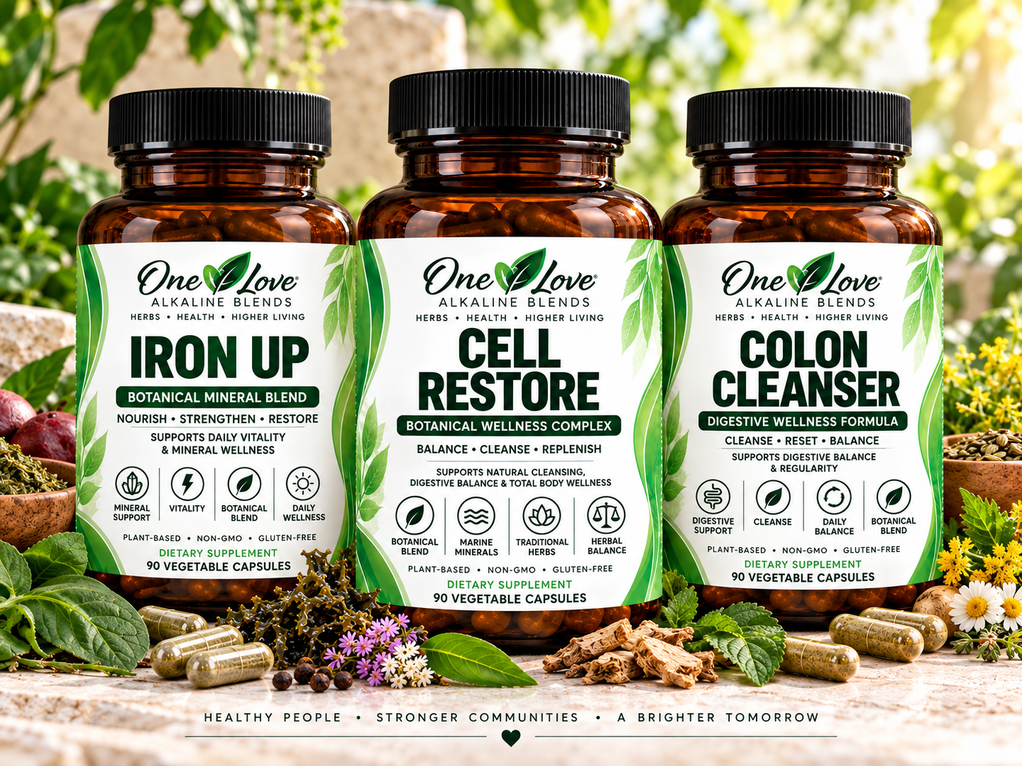 One Love Alkaline Blends products